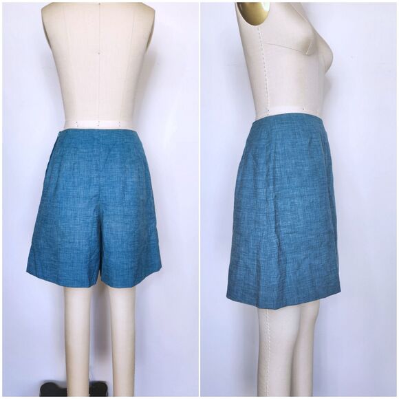 50s Shorts - High Waist Shorts  - Spring Summer Mid Century XS - Picture 1 of 9